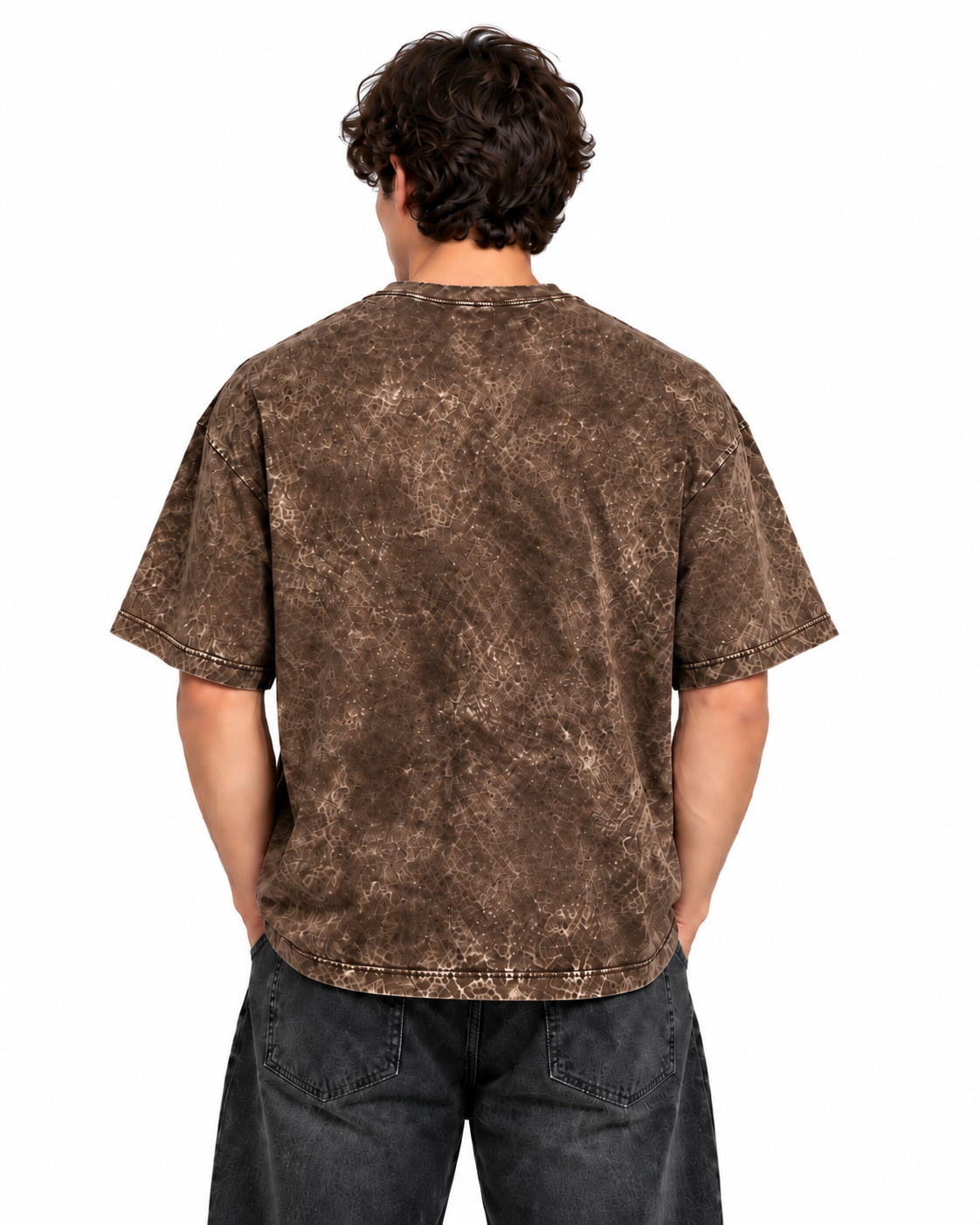 Weekend Oversized Tee Brown