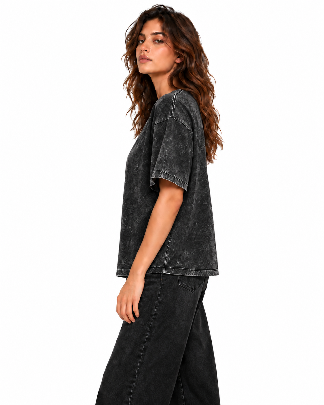 Weekend Oversized Tee Black