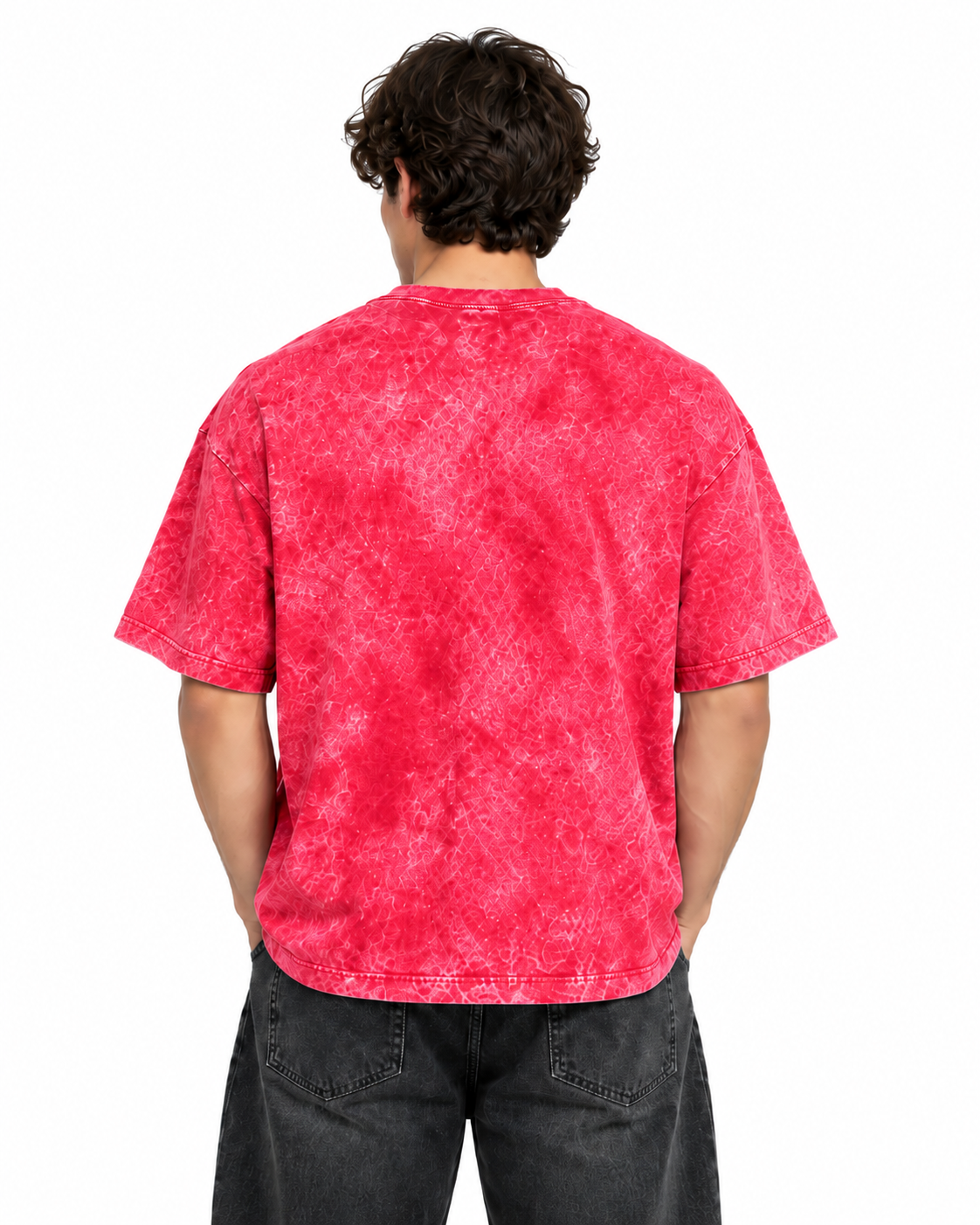 Weekend Oversized Tee Red