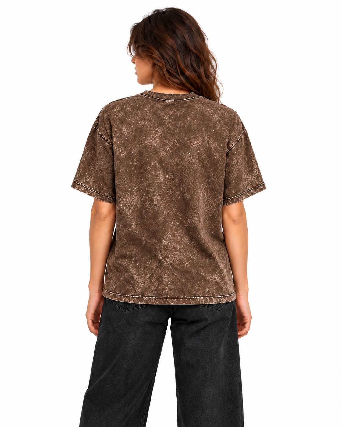 Weekend Oversized Tee Brown