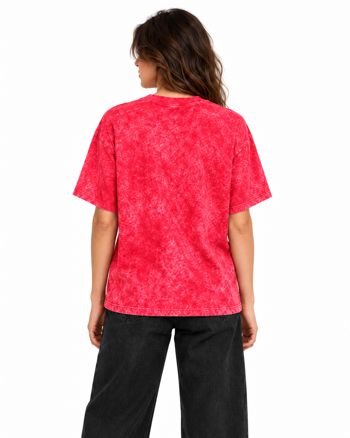 Weekend Oversized Tee Red