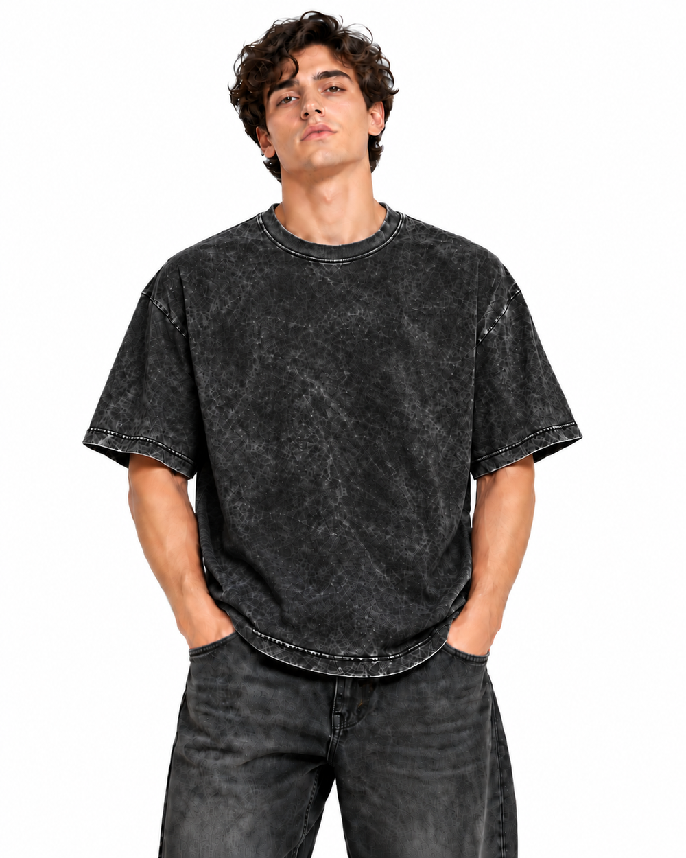 Weekend Oversized Tee Black
